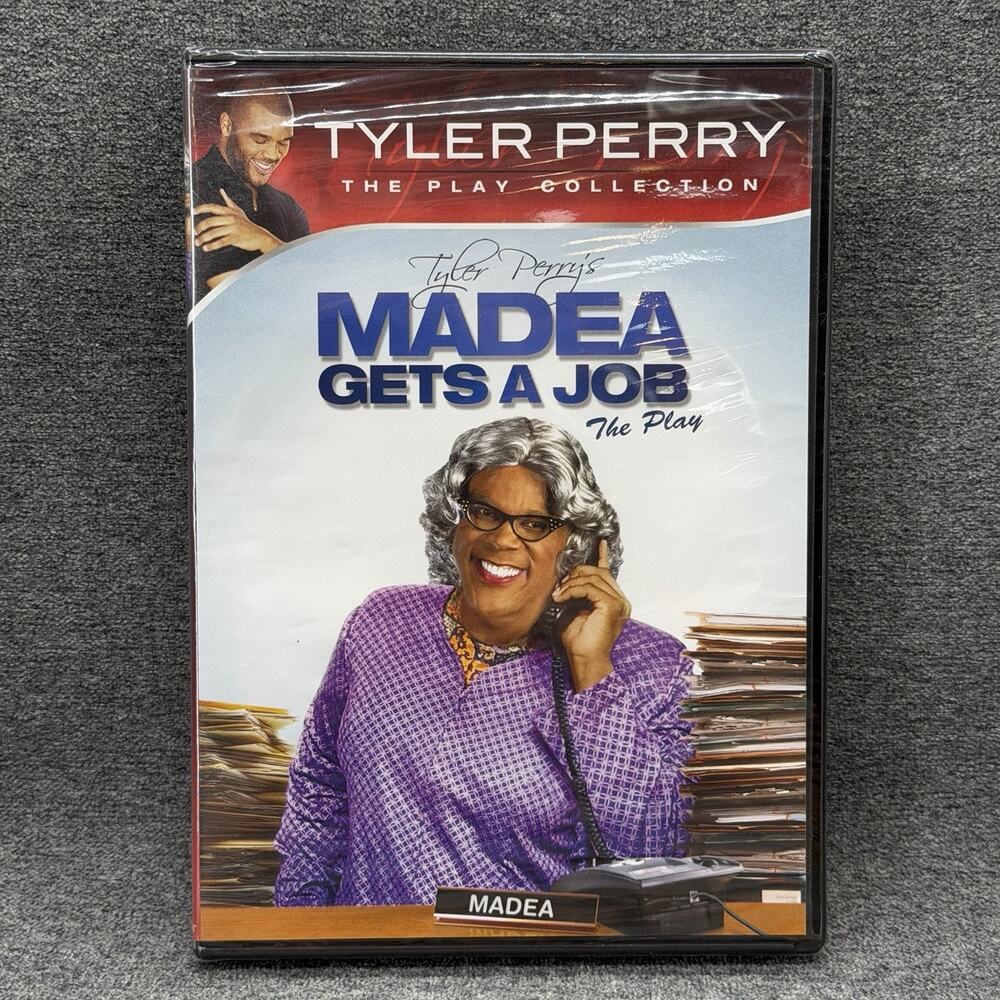 NEW Tyler Perry's Madea Gets a Job The Play DVD 2012 Lionsgate Comedy SEALED